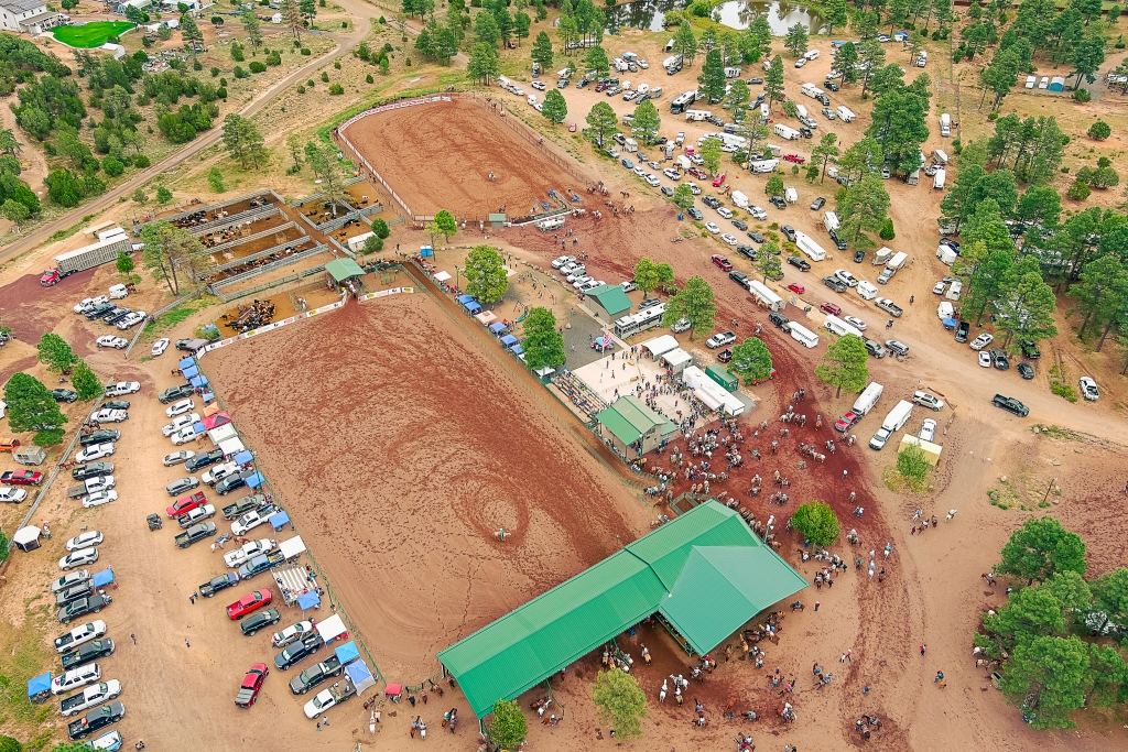 Ariel view of the facility